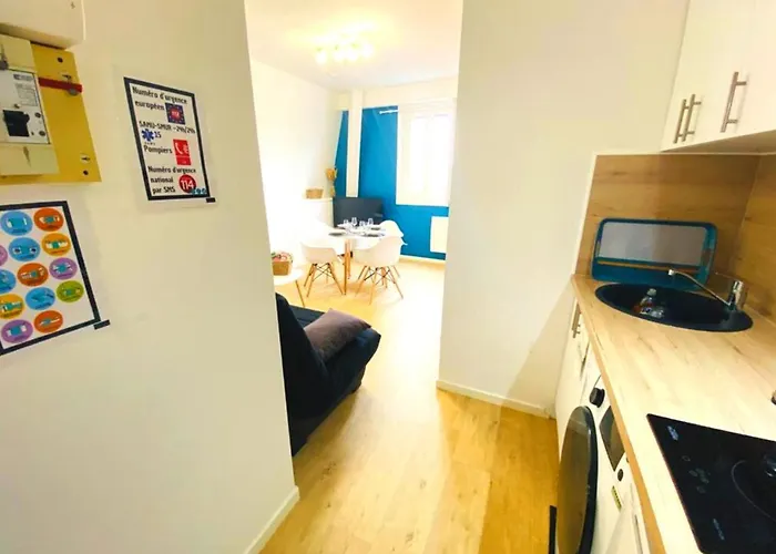 Ideal-poitiers Centre-saint-michel-4pers Apartment